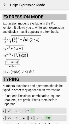 HiPER Scientific Calculator screenshot 8