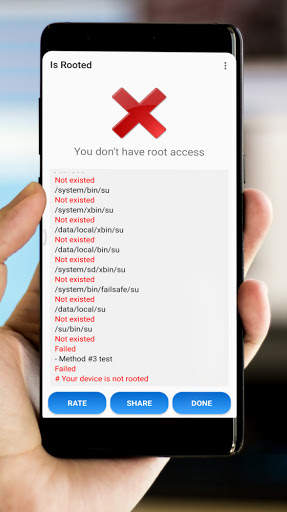 Is Rooted - Root checker screenshot 3