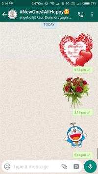 New whatsApp stickers screenshot 4