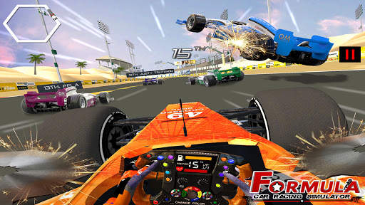Formula Car Racing Simulator mobile No 1 Race game screenshot 4