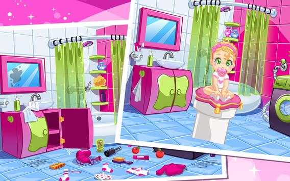 Sweet Baby House Cleaning Game screenshot 2