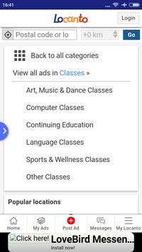 Free Classifieds Locanto Canada mix screenshot 2