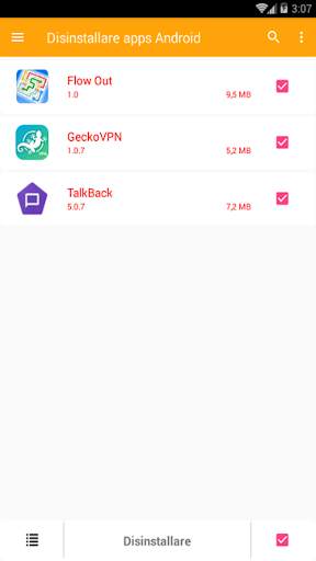 Disinstalla app Android Disinstalla App per mobili screenshot 5