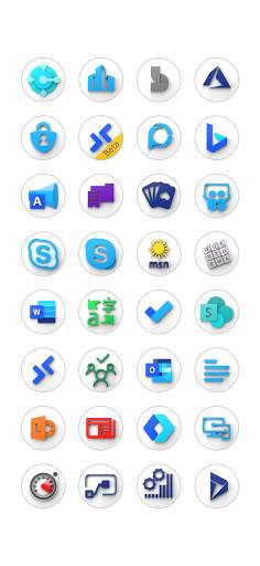 Icon Pack - Qolor 5 تصوير الشاشة