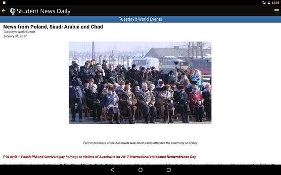 Student News Daily - Tablet screenshot 6