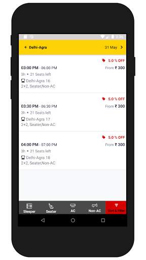 Taj Express Bus Service screenshot 3