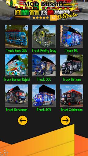 Mod Bussid Truck Canter Anti Gosip Full Strobo screenshot 4