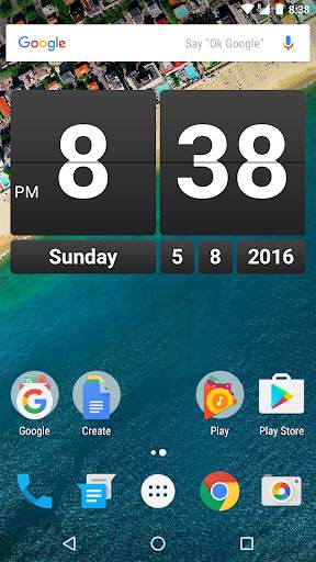Retro Clock Widget screenshot 2