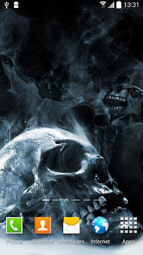 Skulls Live Wallpaper screenshot 5