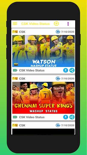 CSK Video Status screenshot 2