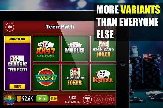 Teen Patti - Best Indian Poker screenshot 2