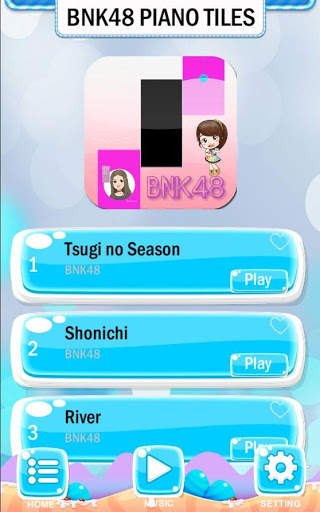 👩‍🎤 BNK48 Piano Tiles screenshot 2