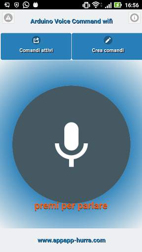 Arduino Voice Command WIFI screenshot 1