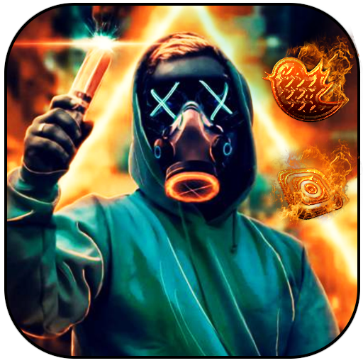 Theme, Fire, Torch, Mask Themes &amp; Wallpapers icon