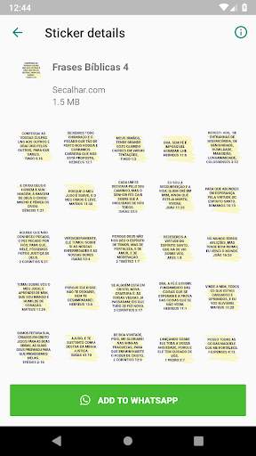 Biblical verses Stickers for Whatsapp PRO screenshot 8