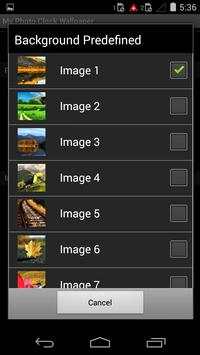 My Photo Clock Wallpaper screenshot 4