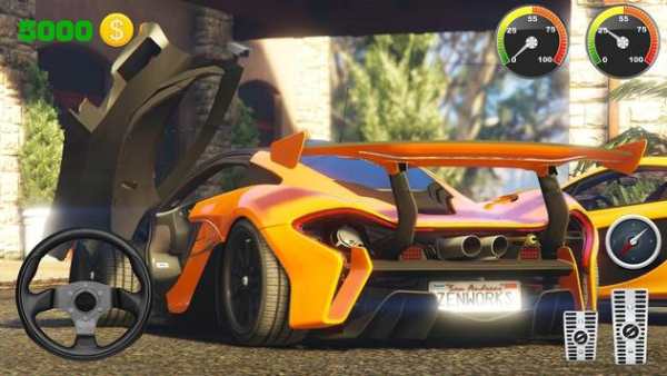 Parking McLaren P1 - Sport Racing & Driving screenshot 3