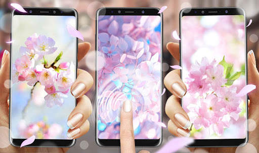 Spring Flowers Live Wallpaper Themes screenshot 4