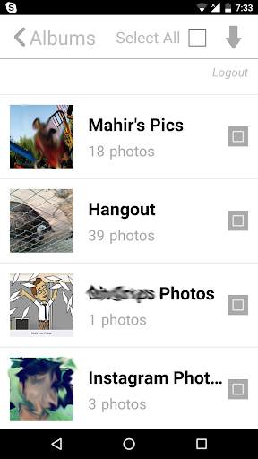 Photos Downloader for Facebook screenshot 1