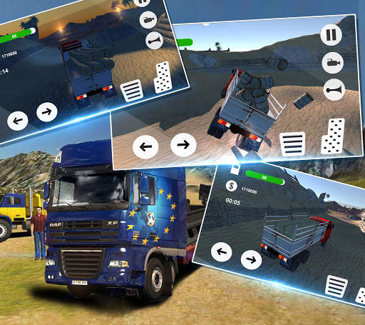 Truck Simulation - European Truck Driving Game screenshot 1