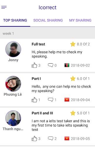 ICORRECT: Take IELTS Speaking  screenshot 1