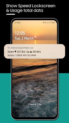 Internet Speed Meter Live screenshot 7