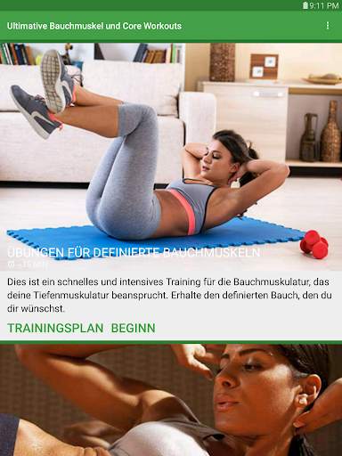 Bauchmuskel Workouts screenshot 7