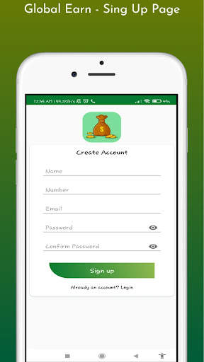 Global Earn - Spin And Earn Money स्क्रीनशॉट 1