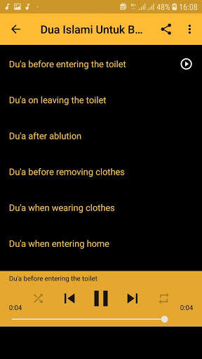 Dua Islamic Ringtone Offline screenshot 3