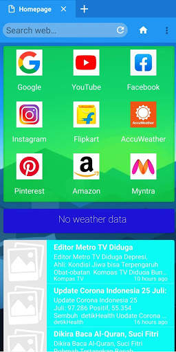 Unico - Easy & Simple Web Browser screenshot 2