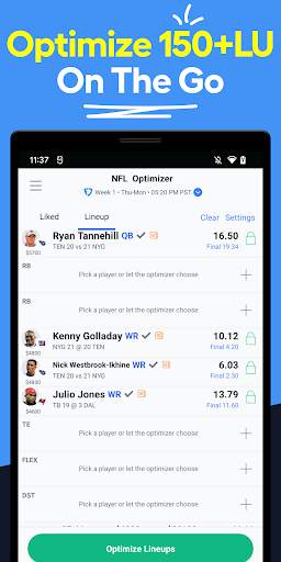 LineStar for FanDuel screenshot 3