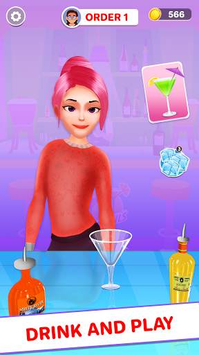 Cocktail Mix & Drink Simulator - Drink Games screenshot 1