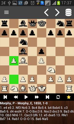 Chess PGN reader स्क्रीनशॉट 4