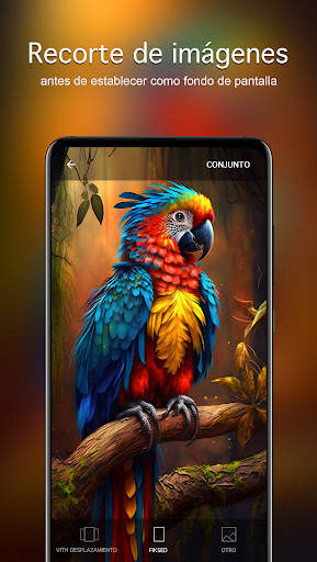 Fondos de pantalla con loros screenshot 4