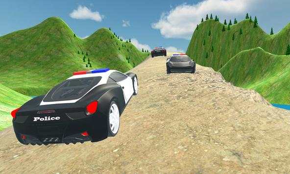 Police Car Driver Offroad 2018 screenshot 8