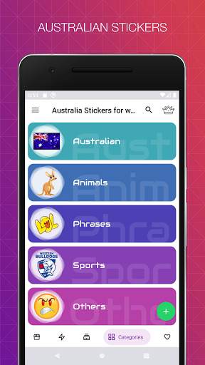 Australia stickers for WhatsApp / WAStickerApps screenshot 5