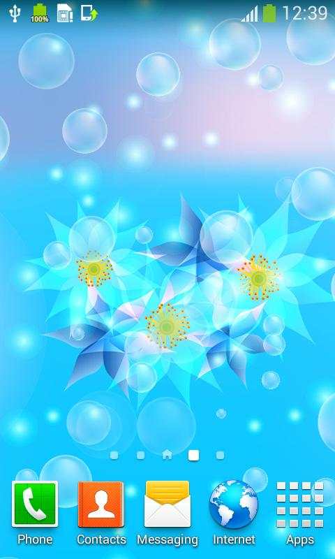 Glow Flower Live Wallpapers - Free Live Wallpapers screenshot 6