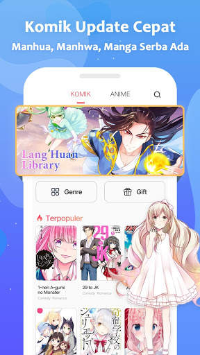 Komik Master - Membuat & Baca Manga Seru screenshot 1