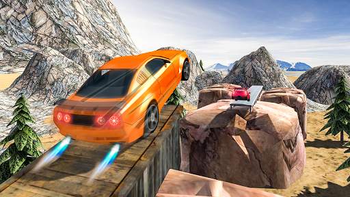 Stunt Car Impossible Tracks 3D Mega Ramp Car racer screenshot 3