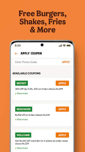 Burger King India screenshot 7