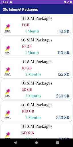 Internet Packages Of Saudi Arabia Mobile Networks screenshot 4