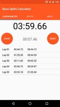 Race Pace Splits Calculator screenshot 7