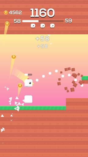 Square Bird - Flappy Chicken screenshot 3