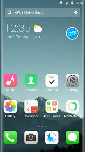 Smart simple OS theme & wallpaper screenshot 1