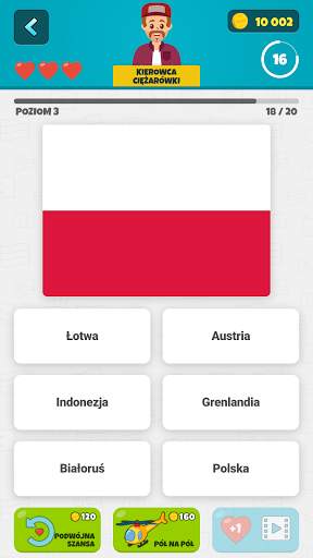 Flagi 2: Geografia Quiz screenshot 1