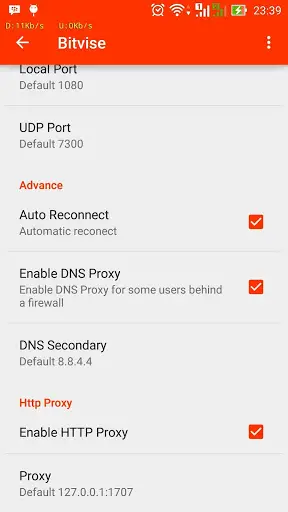 eProxy For Android screenshot 6