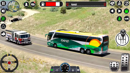 City Coach Bus Driving Game 3D screenshot 5