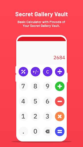 Calculator Vault  - Private Gallery Lock screenshot 2
