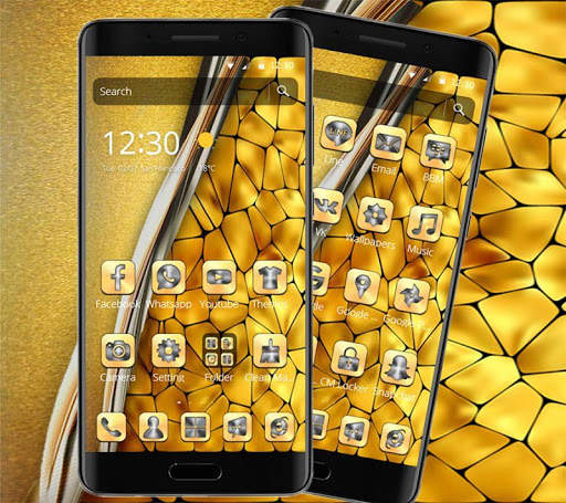 Gloden Luxury Glaze Theme screenshot 1