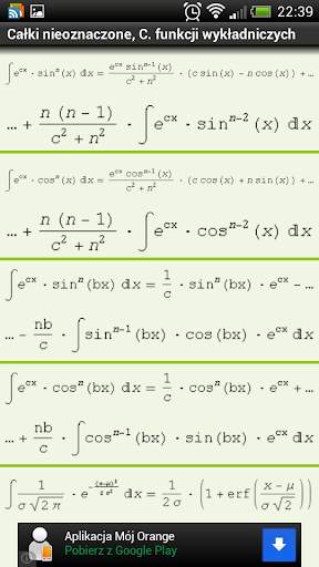 Matma2 - matematyka całki screenshot 4